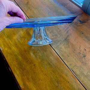 13 inch cake plate.  Vintage